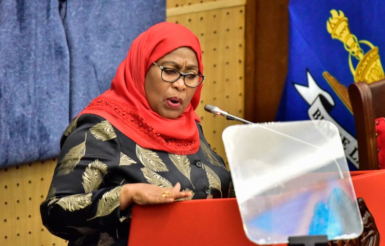 Tanzania President Samia Suluhu Hassan