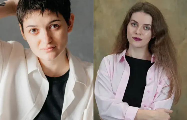 Alesya Marokhovskaya and Irina Dolinina